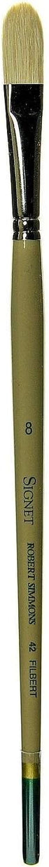 Robert Simmons Signet Brushes 8 filbert 42...