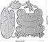 Frog Lotus Pond Metal Die Cuts,Cutting Dies Cut Stencils for Scrapbooking DIY Album Stamp Paper Card Embossing Decoration Craft...