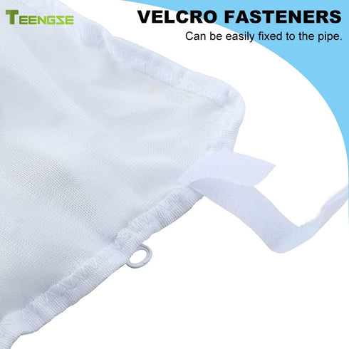 360&380 Pool Bag Compatible with Polaris Pool Cleaner, 2PCS Zippered All Purpose Bags, Durable Nylon Mesh, Swimming Pool Vacuum Cleaner Replacemen...