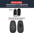 2pcs Compatible with Hyundai Palisade Tucson Santa Cruz Santa Fe Sonata Ioniq Key Fob Cover Case Key Chain Protector Keyless Entry Remote Smart 5 ...