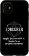 iPhone 11 Sorcerer Funny Character Joke Roleplaying Games RPG Gamer Case...