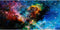 AWERT 48x20 inches Galaxy Aquarium Background Cloud Stars and Colorful Cosmic Universe Fish Tank Background Mystery Space Terrarium Background...