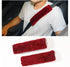 2 Pack Car Seat Belt Pads,Seat Belt Cushions Shoulder Pad,Seat Belt Shoulder Strap Covers,Soft and Comfort Protect You Neck and Shoulder (Fur Wine...