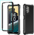 for Nokia C300 Case/Nokia G100 Case with Screen Protector,Nokia C300 Phone Case N155DL Front Back Full Body Protection,Nokia G100 N150DL Phone Cas...