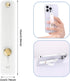2 PCS Phone Strap Cell Phone Grip Holder, Phone Loop Finger Holders Silicone Kickstand Phone Strap Grip Holder for Most Smartphones(White)......