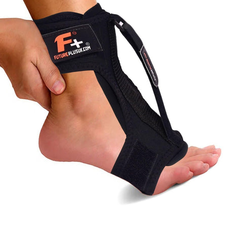 Ankle Support Brace Night for Men & Women, Sports Injury Recovery Ankle Sprain Compression, Arthritis, Achilles,Tendon, Foot Pain Relief, for Socc...