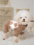 Dog Pajamas Spring Dog Sweaters for Small Dogs Girl Boy Chihuahua Clothes Lightweight Fleece Pet Jumpsuit Cat Onesie Clothing, XS, Beige...