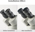 AUNMAS 2PCS Eyepiece Cover, Binocular Eye Cups Binocular Eye Cups Replacement Guard Soft Rubber 36mm Diameter Stereo Microscope Accessory for 32 3...