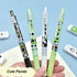 4 Pcs Mechanical Pencils with Refills 0.5mm Cute Panda Mechanical Pencil Kawaii Cartoon Pencils School Pencil for Kids Students Girls Boys Women (...
