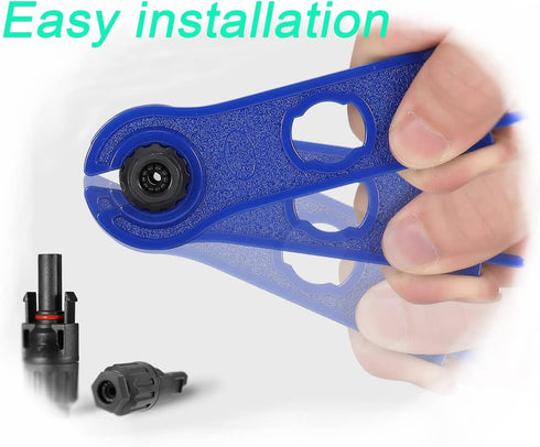 Solar Y Connector,Solar Y Branch Parallel Cable,Solar 1 to 3 Male Female Connector Adapter,10AWG 45A Waterproof IP68 40CM Cable,for Solar Panels,S...