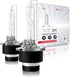 Sinoparcel D2S Xenon HID Headlight Bulbs - 6000K 35W High Low Beam 66240 85122UB 66040 Replacement Lights -Pack of 2...