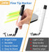 12Pcs Black Dry Erase Markers, White Board Mini Dry erase Markers Bulk, Fine Point Tip Student White Board Markers for Teachers Office School Supp...