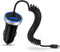 USB C Car Charger, 3.4A Fast Charging Car Charger Adapter with 3ft Type C Coiled Cable for Samsung Galaxy A15 5g A14 A13 A53 A54 A55 S24 S23 FE S2...