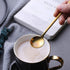 Pack of 6, Gold Plated Stainless Steel Espresso Spoons,lyfLux Mini Teaspoons Set for Coffee Sugar Dessert Cake Ice Cream Soup Antipasto Cappuccino...