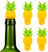 4Pcs Wine Stoppers for Wine Bottles - Pineapple Wine Stopper Wine Bottle Caps Reusable Wine Bottle Stopper Silicone Wine Stopper - Pineapple Bottl...