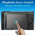 Screen Protector for Sony ZV-1 II/ZV-1 / ZV1 II ZV1 ZV-E10 ZVE10 Camera & Hot Shoe Cover 0.3mm 9H Hardness Tempered Glass Cover Anti-Scrach Anti-F...