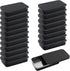 Coshar 20pcs Mini Slide Top Tin Containers Portable Rectangular Box for Crafts Storage, DIY Lip Balms and Solid Perfumes(Black)...