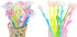 YYaaloa 20PCS Color Changing Rose Flower Pens Novely Fun Gel Ink Pen Bulk for Birthday Party Favors School Classroom Office Girls Presents (20pcs ...