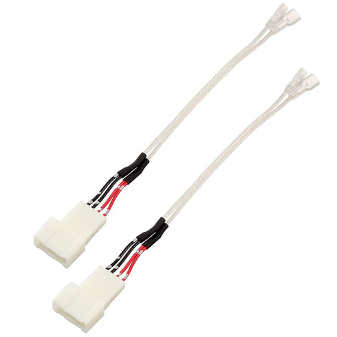 RED WOLF Car Front Dash Tweeter Speaker Wiring Harness for 2008-2022 Toyota RAV4 Camry 4Runner Highlander Scion, 2010-2019 Subaru Forester Factory...