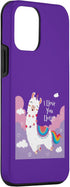 iPhone 12 mini Llama Animationsaurus Love You Lots Case...