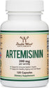 Artemisinin (Sweet Wormwood Cleanse)(Artemisia Annua) 200mg Per Serving, 120 Capsules (Two Month Supply) Vegan Safe, Non-GMO, Gluten Free (Immune ...
