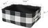INough Christmas Buffalo Plaid Storage Basket for Kids - Collapsible Toy Box for Baby/Office/Bedroom - Low Gifts Farmhouse Decor...