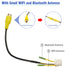 10Pin RCA Wiring Harness Connector for Android Car Stereo Radio Backup Camera RCA Video Input Adapter Replacement Cable...