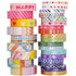 YUBBAEX Bright Mix Gold Washi Tape Set VSCO Foil Masking Tape Decorative for Arts, DIY Crafts, Journal Supplies, Planners, Scrapbook, Card/Gift Wr...