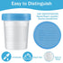 25 Pcs Disposable Urine Cup Specimen Cups with Lids and Tamper Evident Seal 4 oz Specimen Container Urine Sample Containers Urine Sample Cups for ...