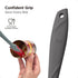 Kitchen Mama Silicone Jar & Can Spatula Set: Heat-Resistant, Dishwasher Safe, Ergonomic Grip, Perfect for Mixing, Scraping, Scooping, and Spreadin...