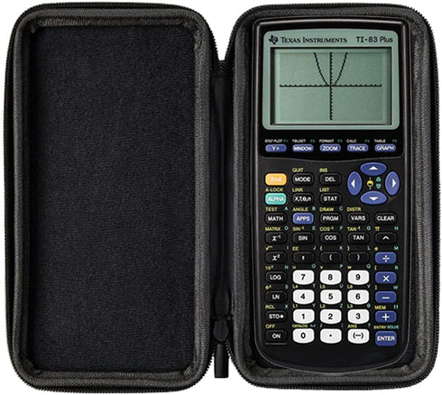 WYNGS Protective Case for TI 84 Plus/TI 83 Plus/Casio FX-9860GII / Casio FX-9750 GIII/Casio PRIZM FX-CG 50 Graphing Calculator in pink...