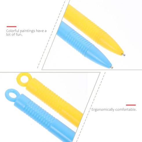 FOMIYES Magnetic Pens 6pcs Replacement Stylus Magnetic Drawing Pen Magnet Replacement Pens for LCD Writing Tablet Drawing Tablet Kids Drawing Pads...