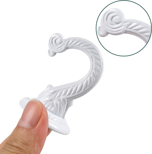 Hotop 6 Pieces Swag Ceiling Hooks Heavy Duty Swag Hanging Plants Toggle Hooks Chandeliers Wind Chimes Ornament Basket Hanger for Ceiling Installat...