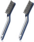 2pcs Hard Bristle Crevice Cleaning Brushes, Multifunctional Gap Cleaning Brush Detail Cleaner Tool Scrub Brush for Household Use Kitchens Bathroom...