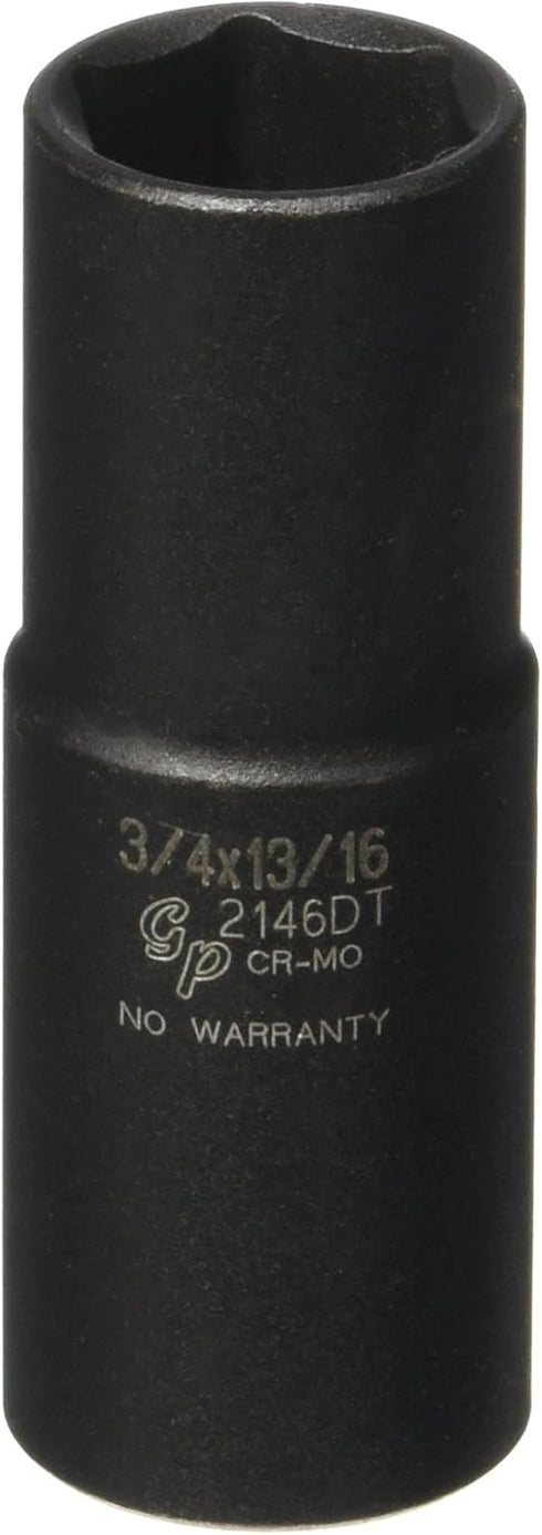 Grey Pneumatic (2146DT) 1/2" Drive x 3/4" and 13/16" Extra-Thin Wall Flip Socket...