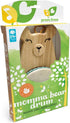 Green Tones/Award-Winning Momma Bear Drum with Mallet, Multicolor, Model:3718...