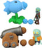 4 PCS PVZ Toys Action Figures Toys Mini PVZ Set 1 2 Series Great Gifts for Kids and Fans, Birthday and Christmas Party...