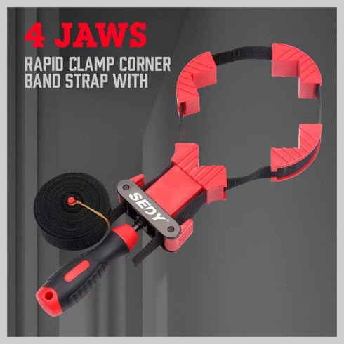SEDY Band Clamp, Frame Clamp Quick Release Strap Clamp For Woodworking, Belt Clamp Strap Clamp...