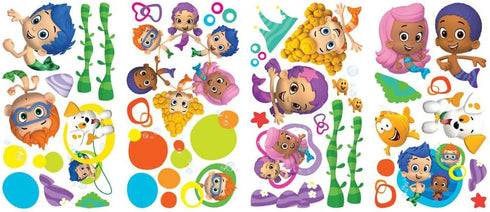 RoomMates RMK2404SCS Bubble Guppies Peel and Stick Wall Decals...