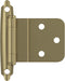 Amerock BPR3428BBZ | Cabinet Hinge | 3/8 in (10 mm) Inset Self Closing Face Mount | Golden Champagne | Kitchen Cabinet Door Hinge | 1 Pair/2 Pack ...
