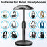 Universal Headphone Stand for Desk Hanger Holder Organizer Keeper Racks Storage Mount Gaming Headset Stand Premium Functional Craftmanship Headpho...