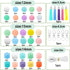 121 PCS Silicone Beads for Keychain Making Kit,12mm 15mm Round 14mm Polygonal Rubber Beads Candy Color Bulk Silicone Loose Beads for DIY Necklace ...