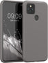 kwmobile Case Compatible with Google Pixel 5 Case - Slim Protective TPU Silicone Phone Cover - Stone Dust...