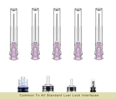 18 Gauge 1.5 Inch Needle,100 PCS Luer Lock Industrial Dispensing Accessories Needles,Individually Wrapped...