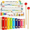 Xylophone for Kids and Toddlers Musical Instruments Colorful Wooden Xylophone Great Holiday Birthday Gift for Children...