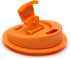 Jarware Drink, Orange Lid for Regular-Mouth Mason Jars...