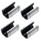 LM12UUOP Linear Ball Bearings Open Type Linear Motion Ball Bearing Nickel Plated 12mm Bore Dia, 21mm OD, 30mm Length (Pack:4pcs)...