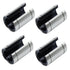 LM12UUOP Linear Ball Bearings Open Type Linear Motion Ball Bearing Nickel Plated 12mm Bore Dia, 21mm OD, 30mm Length (Pack:4pcs)...