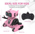 Robot Toys for Girls Boys - Remote Control Robots for Kids,RC Robots with LED Eyes,Auto-Demonstration,Dance Moves, Music, and Flexible Head & Arms...