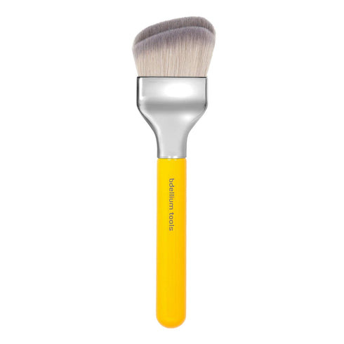 Bdellium Tools Professional Makeup Brush - Studio Series 971 Large Slanted Double Dome Blender - With Soft Synthetic Fibers, For Quick & Easy Appl...
